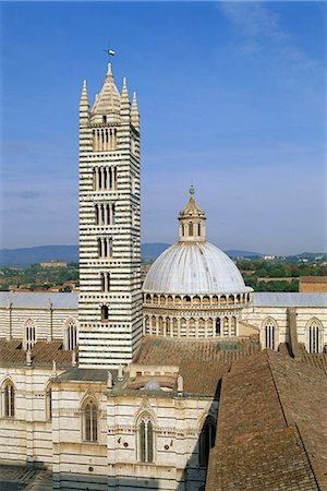 siena cathedral - The Duomo, Siena, Tuscany, Italy Stock Photo - Rights-Managed, Code: 841-03033210