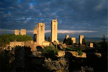 san gimignano tuscany photos - San Gimignano, UNESCO World Heritage Site, Tuscany, Italy, Europe Stock Photo - Rights-Managed, Code: 841-03033231