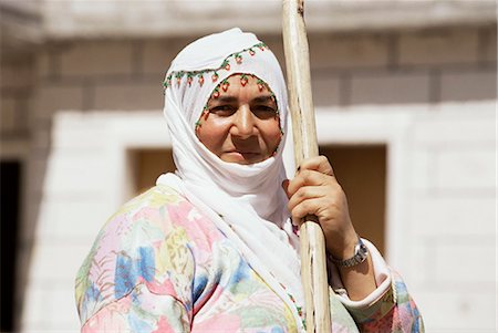 Portrait of a Muslim woman, Goreme, Cappadocia, Anatolia, Turkey, Asia Minor, Eurasia Stock Photo - Rights-Managed, Code: 841-03033393