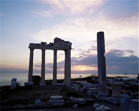 simsearch:841-02944690,k - Apollo temple at sunset, Side, Anatolia, Turkey, Eurasia Foto de stock - Direito Controlado, Número: 841-03033417