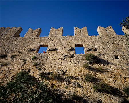 simsearch:841-02710765,k - Walls of Ottoman castle, Simena Kekova, Turkey, Eurasia Fotografie stock - Rights-Managed, Codice: 841-03033420