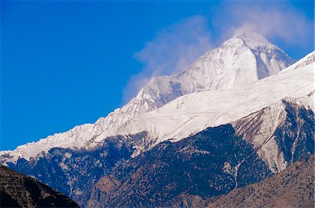 simsearch:841-02918663,k - Annapurna range seen from MUKtinath, Nepal Foto de stock - Con derechos protegidos, Código: 841-03033483
