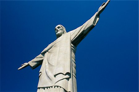 simsearch:841-03033672,k - Cristo Redentor (Christ the Redeemer) statue, Rio de Janeiro, Brazil, South America Foto de stock - Con derechos protegidos, Código: 841-03033710