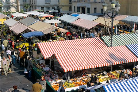 france city market - Flower market, Cours Saleya, Nice, Alpes-Maritimes, Provence, France, Europe Stock Photo - Rights-Managed, Code: 841-03033983