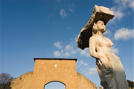 simsearch:841-03054753,k - Piazzale di Porta Romana, Florence, Tuscany, Italy, Europe Foto de stock - Con derechos protegidos, Código: 841-03054753