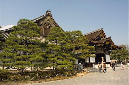 Main building, Nijojo castle, Kyoto, Japan, Asia Stock Photo - Rights-Managed, Code: 841-03054796