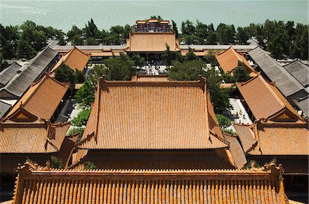 simsearch:841-03056013,k - Red roofed buildings of Cloud Dispelling Hall at Yihe Yuan (The Summer Palace), UNESCO World Heritage Site, Beijing, China, Asia Foto de stock - Con derechos protegidos, Código: 841-03055531