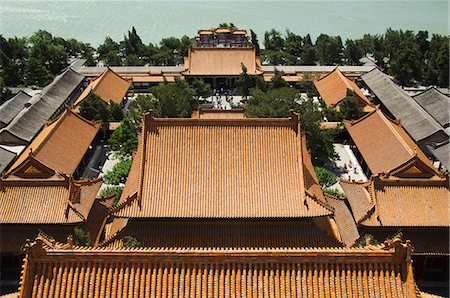 simsearch:841-03031971,k - Rouge au toit des bâtiments de nuage mythes Hall à Yihe Yuan (le Palais d'Eté), patrimoine mondial de l'UNESCO, Beijing, Chine, Asie Photographie de stock - Rights-Managed, Code: 841-03055531