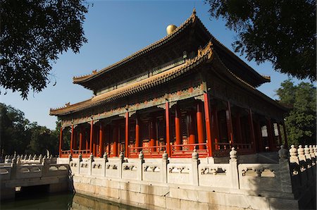 Confucius Temple and Imperial College built in 1306 by the grandson of Kublai Khan and administered the official Confucian examination system, Beijing, China, Asia Stock Photo - Rights-Managed, Code: 841-03055658