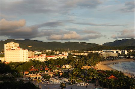 Dadonghai beach area, Sanya City, Hainan Province, China, Asia Foto de stock - Direito Controlado, Número: 841-03055747