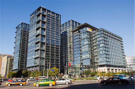 simsearch:841-03055538,k - Modern architecture and Microsoft Building at Tsinghua Scientific Park in Wudaokou area, Haidian district, Beijing, China, Asia Stock Photo - Rights-Managed, Code: 841-03056010