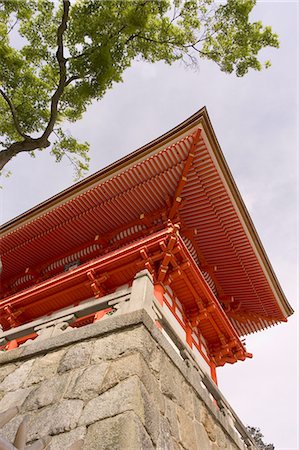 Kiyomizu dera temple, patrimoine mondial UNESCO, Kyoto city, Honshu island, Japon, Asie Photographie de stock - Rights-Managed, Code: 841-03056157