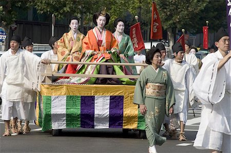 simsearch:841-03055583,k - Jidai Matsuri, Festival des âges, procession, la ville de Kyoto, Honshu, Japon, Asie Photographie de stock - Rights-Managed, Code: 841-03056230
