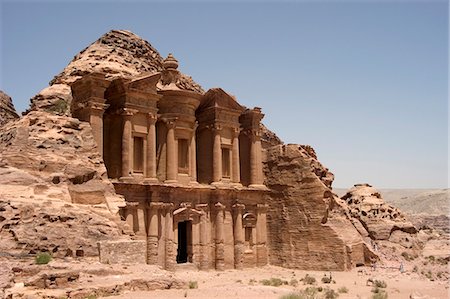 Das Kloster, Petra, UNESCO Weltkulturerbe, Wadi Musa (Mousa), Jordanien, Naher Osten Stockbilder - Lizenzpflichtiges, Bildnummer: 841-03056424