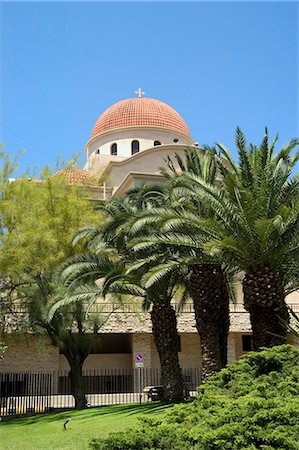 New city church, Beirut, Lebanon, Middle East Fotografie stock - Rights-Managed, Codice: 841-03056462