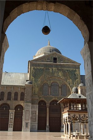 simsearch:841-03056346,k - Omeyyades mosquée, Site du patrimoine mondial de l'UNESCO, Damas, Syrie, Moyen-Orient Photographie de stock - Rights-Managed, Code: 841-03056565