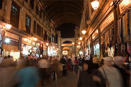 simsearch:841-03056482,k - Souq al-Hamidiyya, Western Gate, Damascus, Syria, Middle East Fotografie stock - Rights-Managed, Codice: 841-03056580