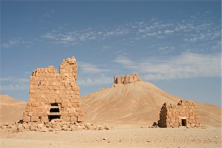 simsearch:841-03056632,k - Ruines du château de sous-roche ibn Maan Citadelle, archéologique, Palmyra, Syrie, Moyen-Orient Photographie de stock - Rights-Managed, Code: 841-03056627