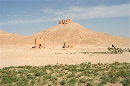 Ruines du château de sous-roche ibn Maan Citadelle, archéologique, Palmyra, Syrie, Moyen-Orient Photographie de stock - Rights-Managed, Code: 841-03056628