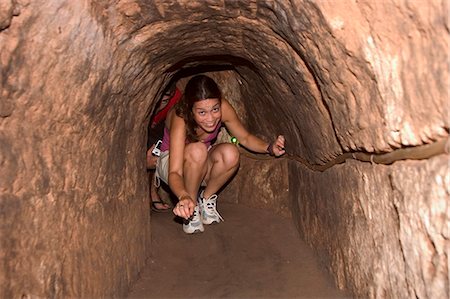 preceding - Cu Chi Tunnels, southern Vietnam, Southeast Asia, Asia Stock Photo - Rights-Managed, Code: 841-03056696