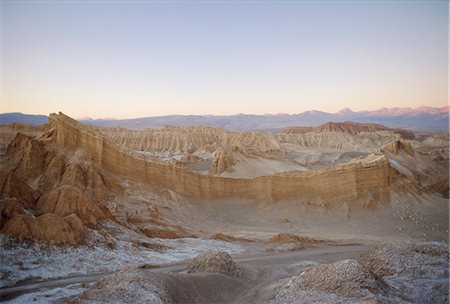 Valle de la Luna, désert d'Atacama, au Chili, en Amérique du Sud Photographie de stock - Rights-Managed, Code: 841-03056763