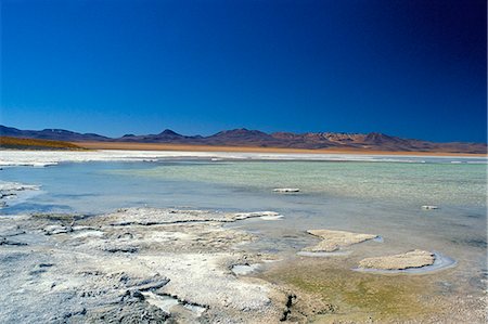 Lago Verde, Salar de Uyuni, Bolivia, South America Fotografie stock - Rights-Managed, Codice: 841-03056785