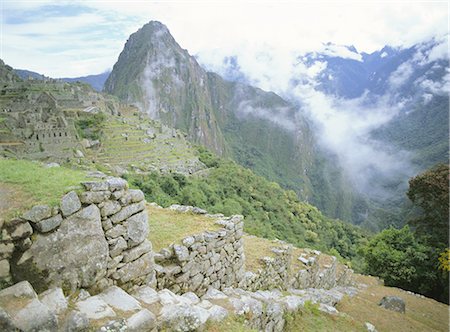 simsearch:841-02717624,k - Ruines Incas, Machu Picchu, patrimoine mondial UNESCO, Pérou, Amérique du Sud Photographie de stock - Rights-Managed, Code: 841-03057034