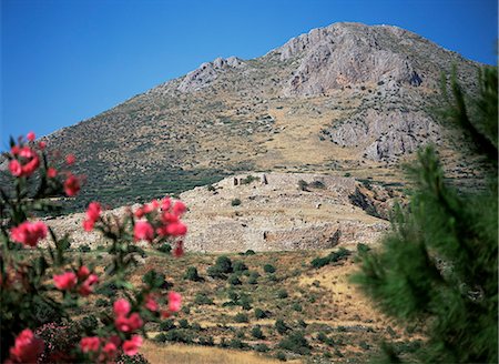 simsearch:841-03062716,k - View from Mycenae, Peloponnese, Greece, Europe Stock Photo - Rights-Managed, Code: 841-03057355