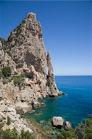 simsearch:841-02832544,k - Die Felsen am Santa Maria Navarrese, Sardinien, Italien, Mittelmeer, Europa Stockbilder - Lizenzpflichtiges, Bildnummer: 841-03057475