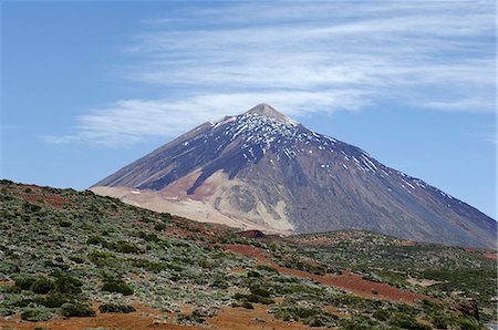 Mount Teide (Pico de Teide), Teide National Park, Tenerife, Canary Islands, Spain, Atlantic, Europe Foto de stock - Con derechos protegidos, Código: 841-03057519