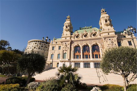 structure of a casino - Casino, Monte Carlo, Principality of Monaco, Cote d'Azur, Mediterranean, Europe Stock Photo - Rights-Managed, Code: 841-03057545