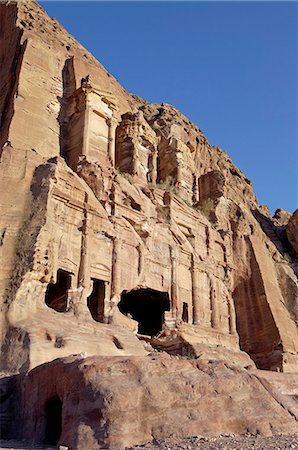 Corinthiens tombe, Petra, Jordanie, UNESCO World Heritage Site, Moyen-Orient Photographie de stock - Rights-Managed, Code: 841-03057604