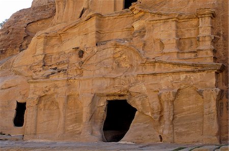 Obelisk Tomb, Petra, Site du patrimoine mondial de l'UNESCO, en Jordanie, Moyen-Orient Photographie de stock - Rights-Managed, Code: 841-03057608