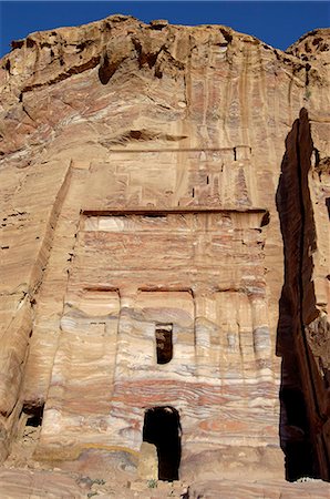 simsearch:841-03057601,k - Silk Tomb, Petra, UNESCO World Heritage Site, Jordan, Middle East Stock Photo - Rights-Managed, Code: 841-03057602