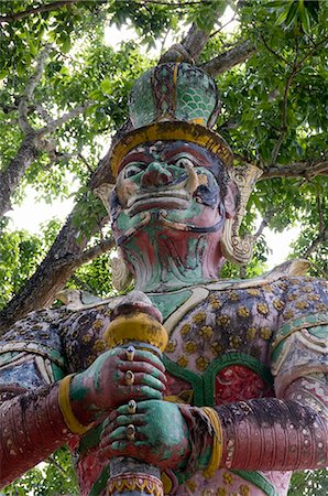 phuket - Wat Ko Sirey, Phuket, Thailand, Southeast Asia, Asia Fotografie stock - Rights-Managed, Codice: 841-03057657