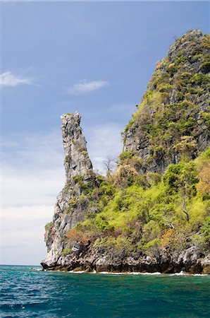 Phi Phi Lay Island, Thailand, Southeast Asia, Asia Foto de stock - Con derechos protegidos, Código: 841-03057652