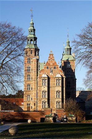 simsearch:841-03057671,k - Rosenborg castle, Copenhagen, Denmark, Scandinavia, Europe Foto de stock - Con derechos protegidos, Código: 841-03057666