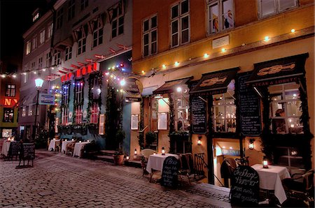 Nyhavn at Christmas, Copenhagen, Denmark, Scandinavia, Europe Fotografie stock - Rights-Managed, Codice: 841-03057683