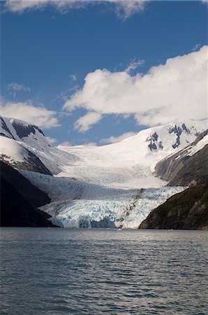 simsearch:841-02717291,k - Garibaldi Glacier, Garibaldi Fjord, Darwin National Park, Tierra del Fuego, Patagonia, Chile, South America Foto de stock - Con derechos protegidos, Código: 841-03057881