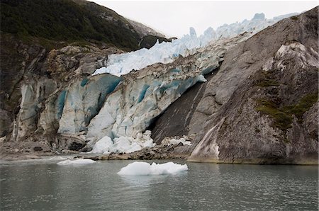 parc provincial garibaldi - Garibaldi Glacier, Parc National de Darwin, Tierra del Fuego, Patagonie, au Chili, en Amérique du Sud Photographie de stock - Rights-Managed, Code: 841-03057909