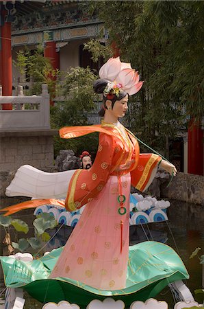 Wong Tai Sin Temple, Wong Tai Sin district, Kowloon, Hong Kong, China, Asia Fotografie stock - Rights-Managed, Codice: 841-03058068