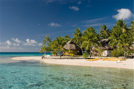 Pearl Beach Resort, Tikehau, Tuamotu Archipelago, French Polynesia, Pacific Islands, Pacific Stock Photo - Rights-Managed, Code: 841-03058219