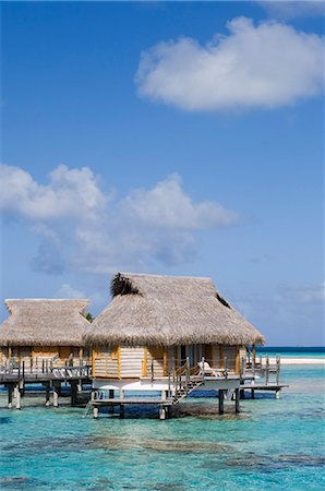 pearl beach - Pearl Beach Resort, Tikehau, Tuamotu Archipelago, French Polynesia, Pacific Islands, Pacific Stock Photo - Rights-Managed, Code: 841-03058227