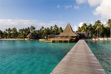 rangiroa atoll - Kia Ora Resort, Rangiroa, archipel des Tuamotu, Polynésie française, îles du Pacifique, du Pacifique Photographie de stock - Rights-Managed, Code: 841-03058268