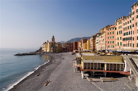 Camogli, Riviera di Levante, Ligurie, Italie, Europe Photographie de stock - Rights-Managed, Code: 841-03058401