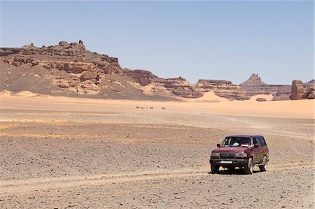 Wadi Teshuinat, Akakus, Sahara desert, Fezzan, Libya, North Africa, Africa Foto de stock - Con derechos protegidos, Código: 841-03058526