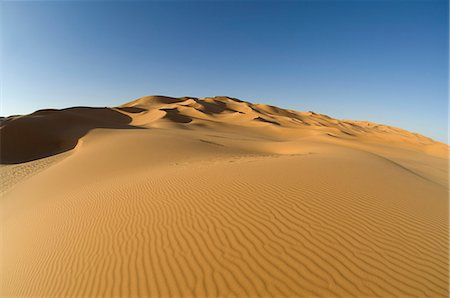 desert ripples scenes - Erg Awbari, Sahara desert, Fezzan, Libya, North Africa, Africa Stock Photo - Rights-Managed, Code: 841-03058550