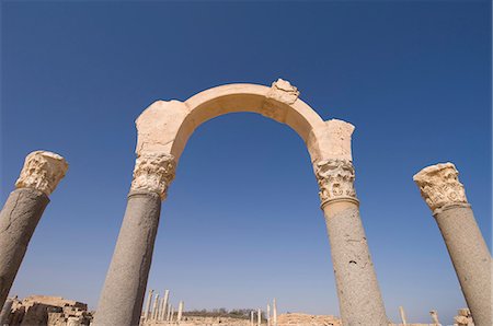 simsearch:841-03673453,k - Sabratha Roman site, UNESCO World Heritage Site, Tripolitania, Libya, North Africa, Africa Stock Photo - Rights-Managed, Code: 841-03058600