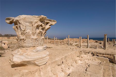 simsearch:841-02917616,k - Site de Sabratha Roman, patrimoine mondial de l'UNESCO, la Tripolitaine, la Libye, en Afrique du Nord, Afrique Photographie de stock - Rights-Managed, Code: 841-03058617