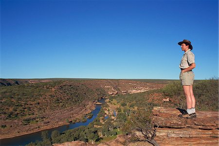 The Loop, Murchison River, Kalbarri National Park, Western Australia, Australia, Pacific Stock Photo - Rights-Managed, Code: 841-03058675